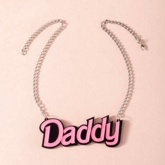 SHEIN | Jewelry | Daddy Charm Necklace 